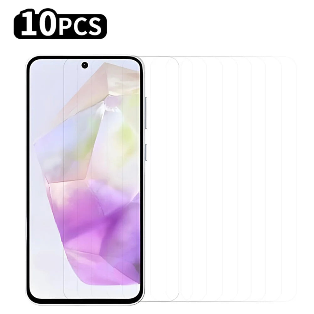 RURIHAI 10Pcs For Samsung Galaxy A56 5G / A36 5G Screen Protector 0.26mm 2.5D High Aluminium-Silicon Glass Film - 1