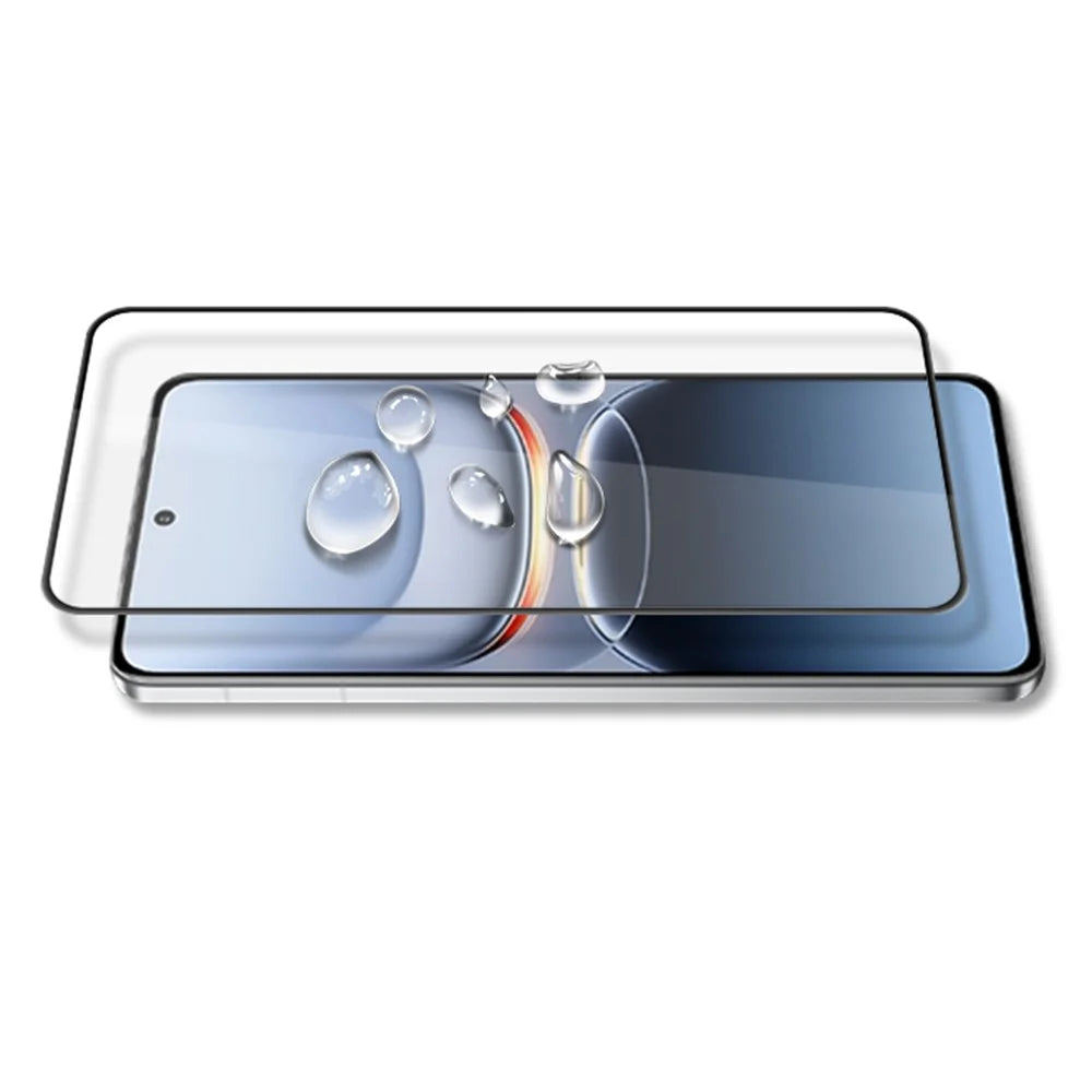 MOCOLO For vivo iQOO 13 5G Screen Protector Anti-Shatter Silk Printing Tempered Glass Film - Black - 3