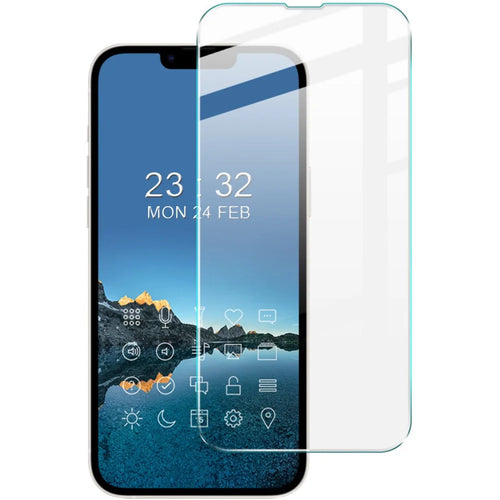 IMAK H Series for iPhone 14 Anti-explosion Sensitive Touch Tempered Glass Screen Protector HD Full Glue Protective Film - 1
