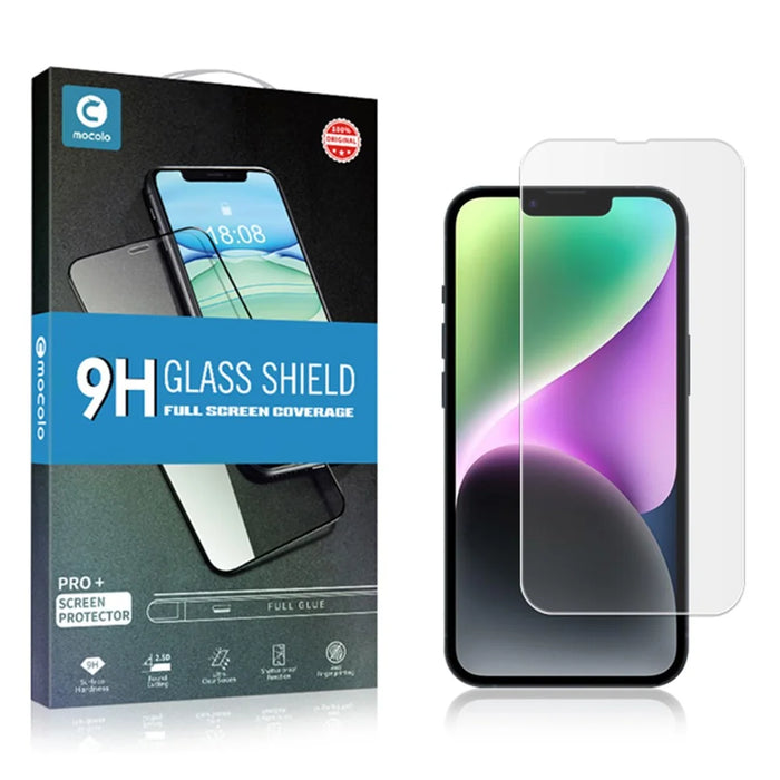 MOCOLO 50Pcs For iPhone 14 Plus Screen Protector Anti-Scratch Clear Tempered Glass Film - 6