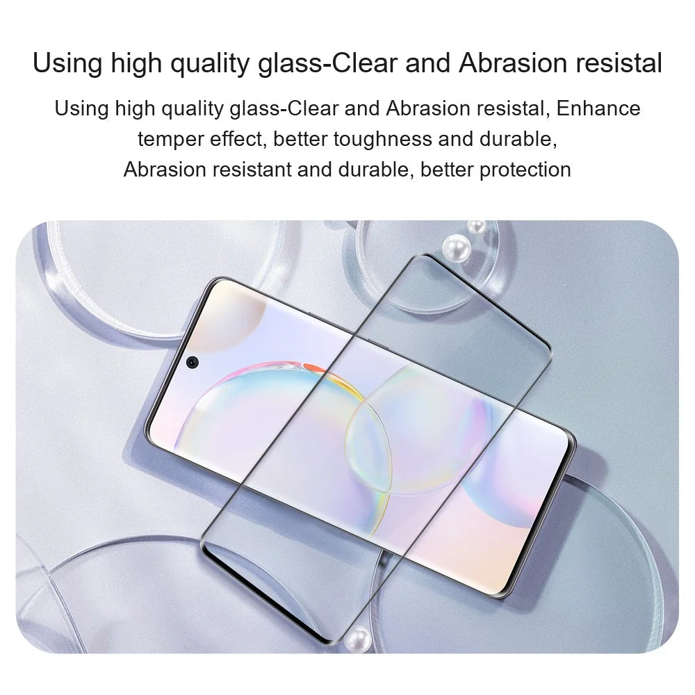 AMORUS For Honor Magic7 Pro 5G Screen Protector 3D Curved Tempered Glass Film - 5