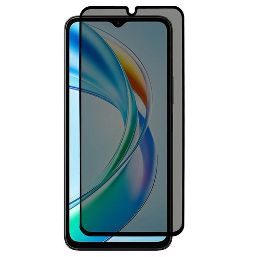 For Honor X5b Plus  /  X5b Anti-Peep Full Covering Screen Protector Silk Printing Tempered Glass Film - 1
