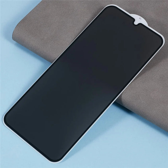 For Honor X5b Plus  /  X5b Anti-Peep Full Covering Screen Protector Silk Printing Tempered Glass Film - 4