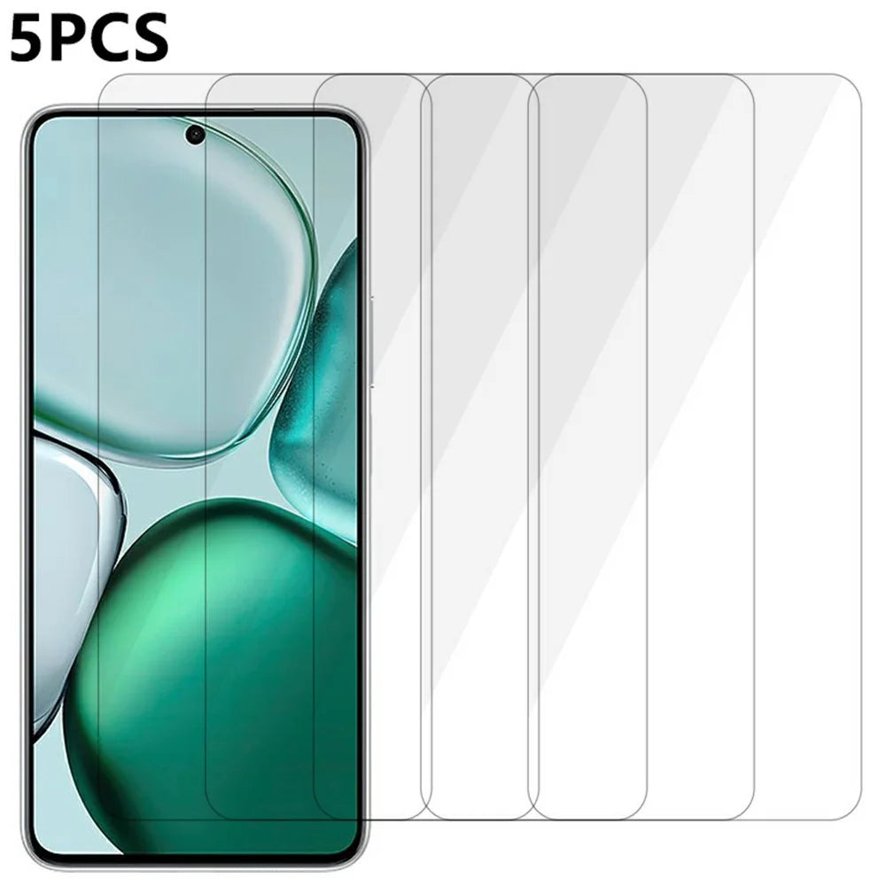 5Pcs For Honor X9c Smart 5G Screen Protector 0.3mm 2.5D Tempered Glass Clear Film - 1