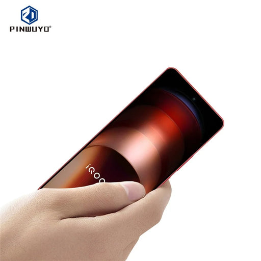 PINWUYO For vivo iQOO Neo9 Pro 5G Tempered Glass Film  JK Series-2 9H Full Screen Protector - Black - 2