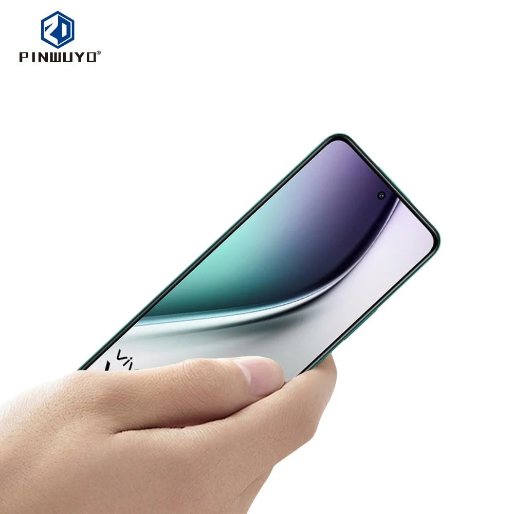 PINWUYO For vivo Y300 Pro 5G Tempered Glass Film  JK Series-2 9H Full Screen Protector - Black - 2