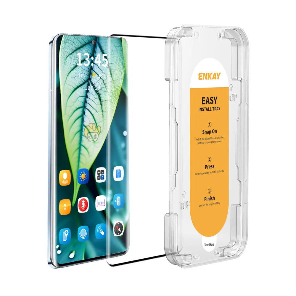 ENKAY HAT PRINCE For Infinix Zero 40 5G / Infinix Zero 40 4G Screen Protector   Silk Printing High Aluminium-Silicon Glass Support Fingerprint Unlock - 1