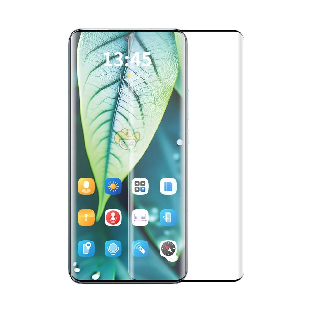 ENKAY HAT PRINCE For Infinix Zero 40 5G / Infinix Zero 40 4G Screen Protector   Silk Printing High Aluminium-Silicon Glass Support Fingerprint Unlock - 3