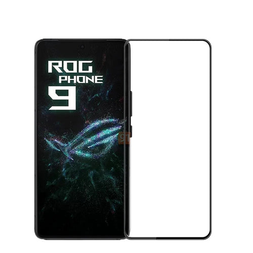 PINWUYO For Asus Zenfone 12 Ultra 5G Tempered Glass Film  Explosion-proof 9H 3D Full Screen Protector - Black - 1