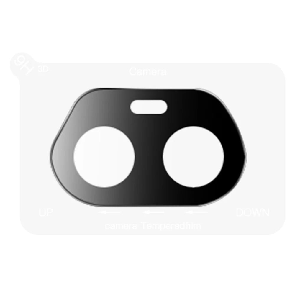RURIHAI For Honor 300 Camera Lens Protector High Aluminium Silicon Glass Silk Printing Lens Film - 2