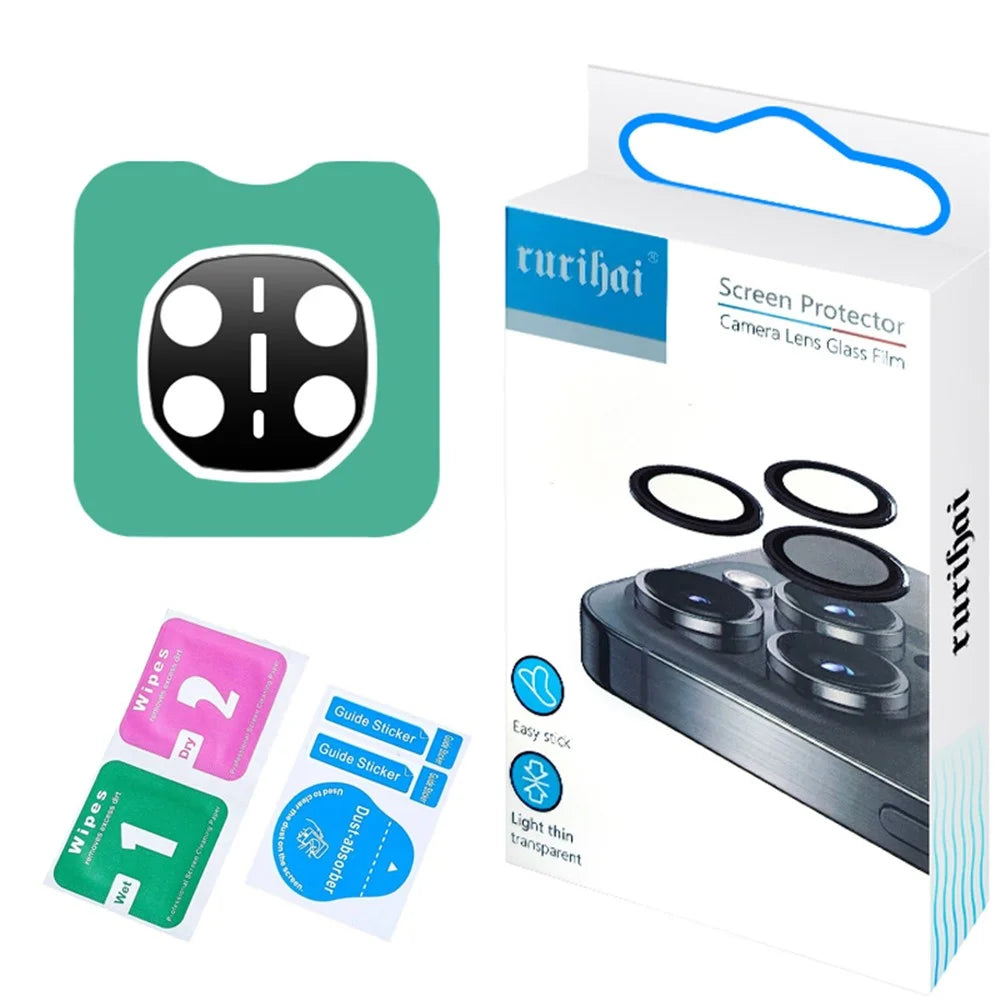 RURIHAI For Huawei Mate X6 Camera Lens Protector High Aluminium Silicon Glass Lens Film with Positioning Frame - 4
