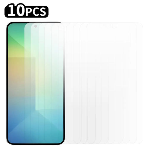 RURIHAI 10Pcs For Samsung Galaxy S25+ Screen Protector Ultra Clear AGC Glass Film (Fingerprint Unlock) - 1