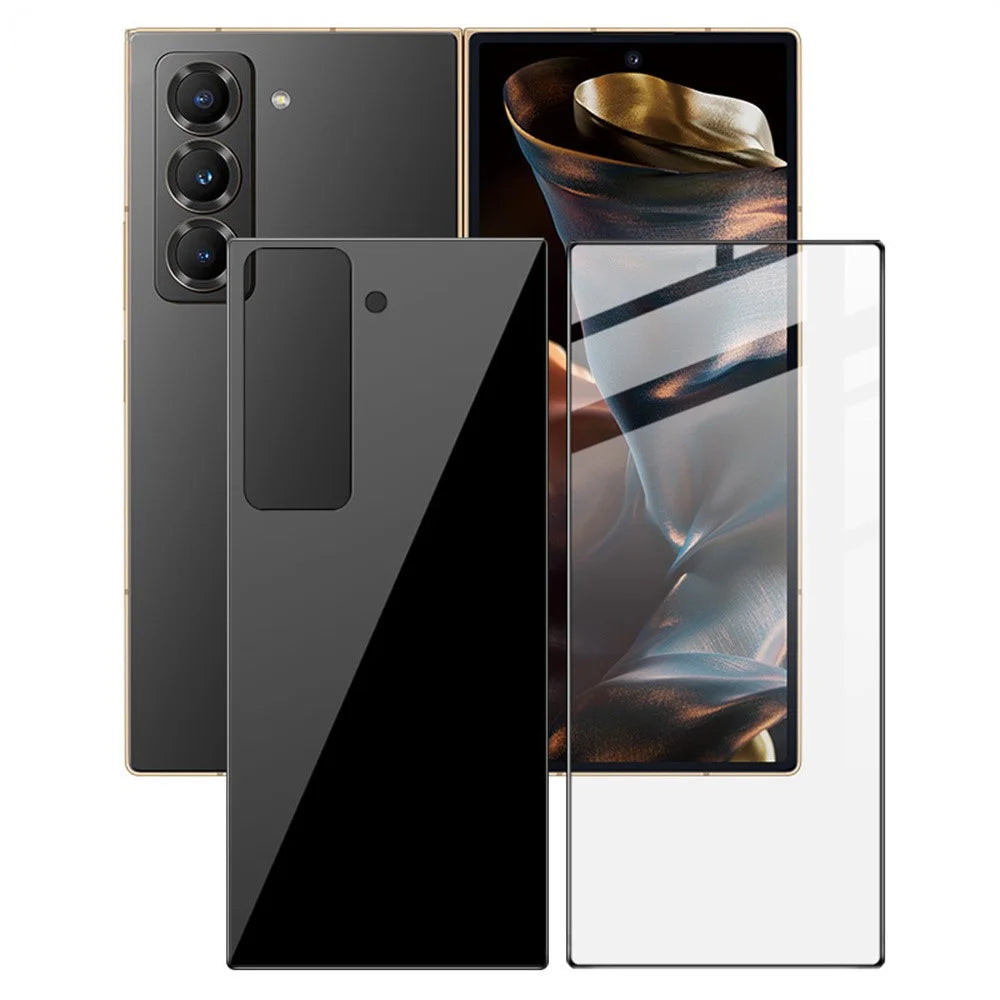 IMAK For Samsung Galaxy Z Fold Special / W25 5G Screen Protector Set Front and Back Tempered Glass Film - 3