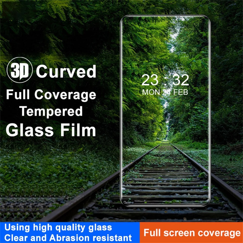 IMAK Tempered Glass Film for Huawei Mate 70 RS Ultimate / Mate 70 Pro+ / Mate 70 Pro Screen Protector 3D Curved Edge - 3