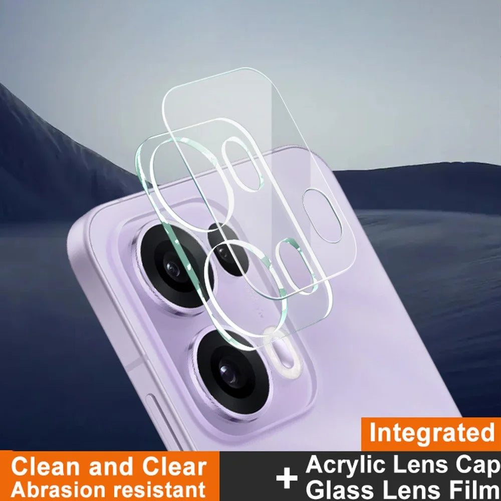 IMAK For Oppo Reno13 Pro 5G Tempered Glass Camera Lens Protector + Acrylic Lens Cap - 2