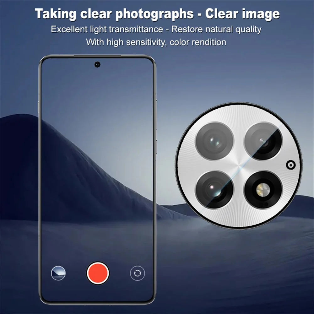 IMAK For OnePlus 13 Camera Lens Protector Tempered Glass Lens Film with Self Positioning Frame - 4