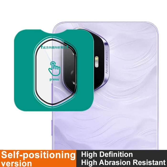 IMAK For Honor 300 Camera Lens Protector Tempered Glass Lens Film with Self Positioning Frame - 3