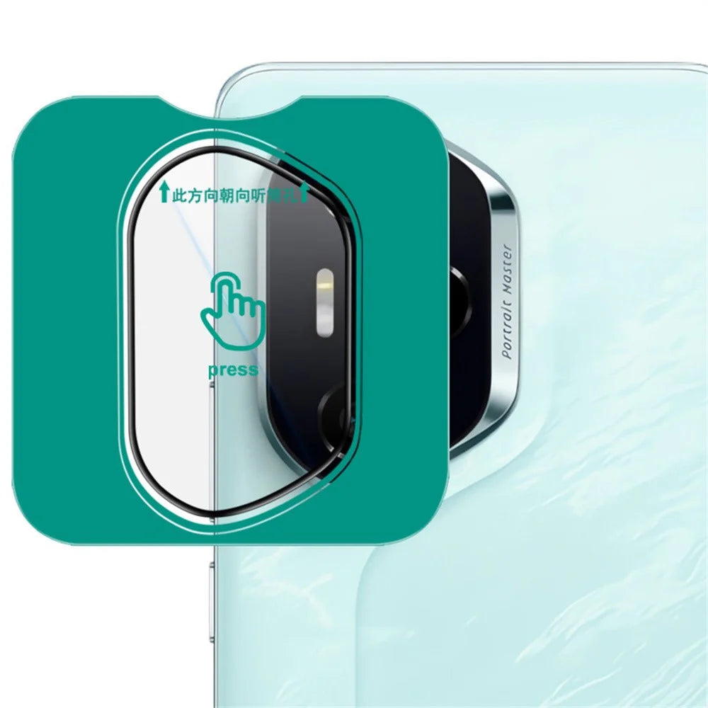 IMAK For Honor 300 Pro / 300 Ultra Camera Lens Protector Tempered Glass Lens Film with Self Positioning Frame - 1