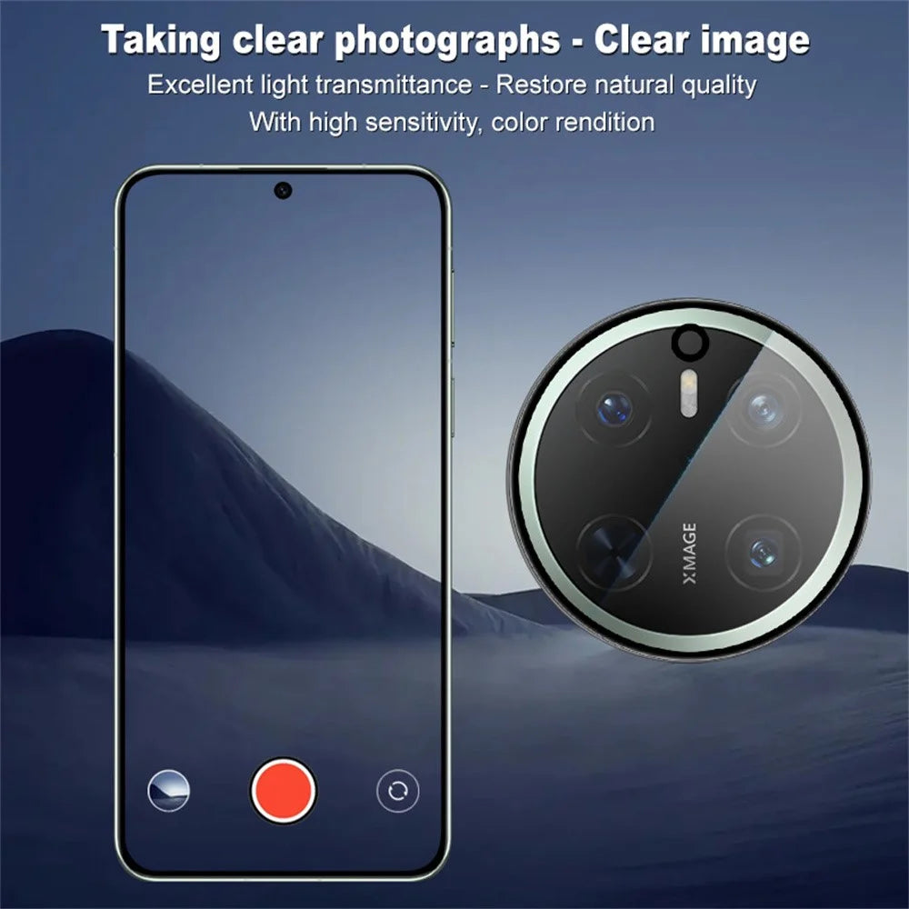 IMAK For Huawei Mate 70 Camera Lens Protector Tempered Glass Lens Film with Self Positioning Frame - 4
