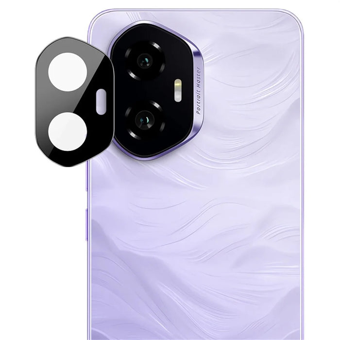 IMAK For Honor 300 Tempered Glass Camera Lens Protector with Self Positioning Frame (Black Version) - 6