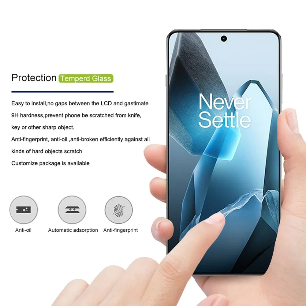 MOCOLO For OnePlus 13 Screen Protector 3D Curved Tempered Glass Film - 3