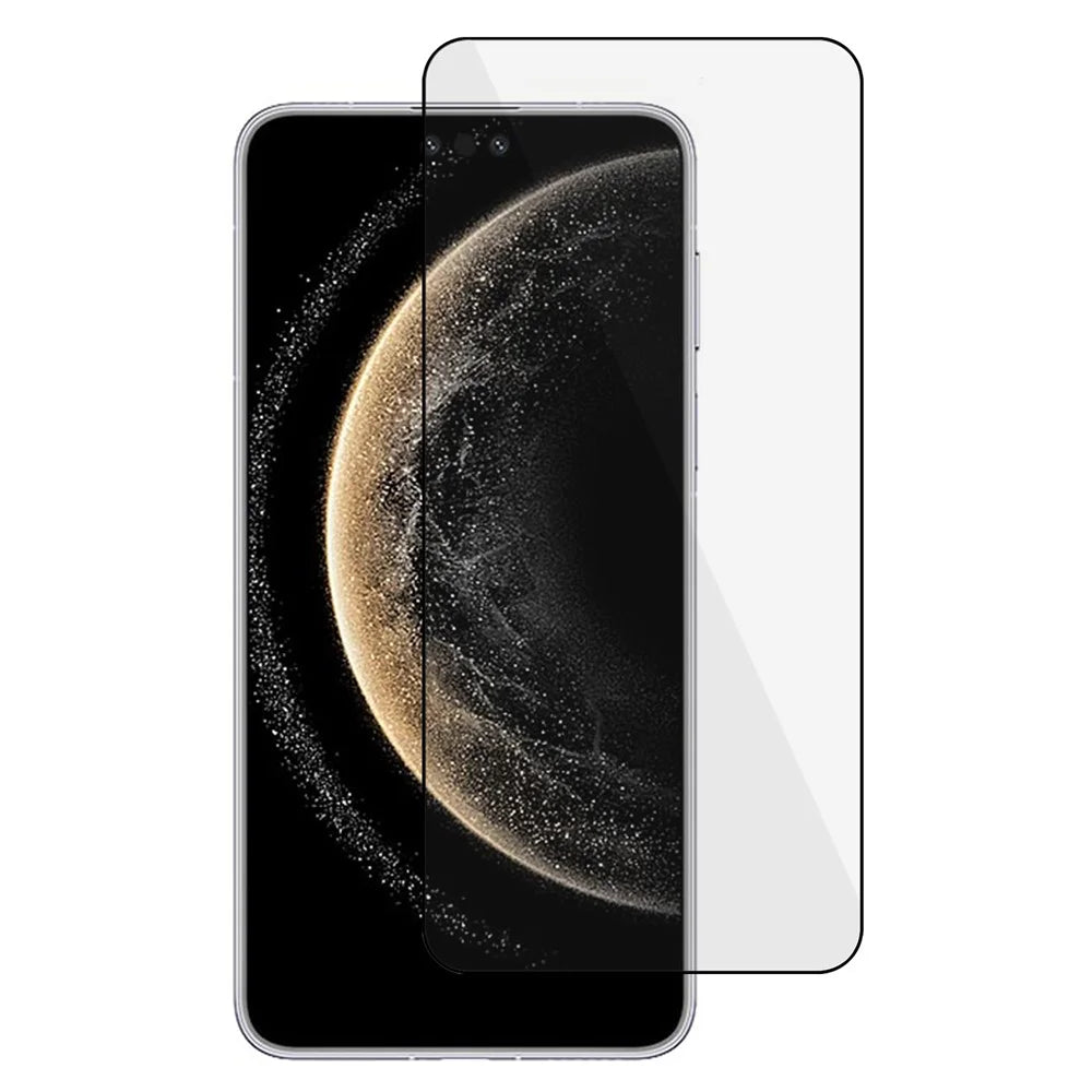 For Huawei Mate 70 Pro Screen Protector Side Glue Silk Printing Tempered Glass Film Support Fingerprint Unlock - 1