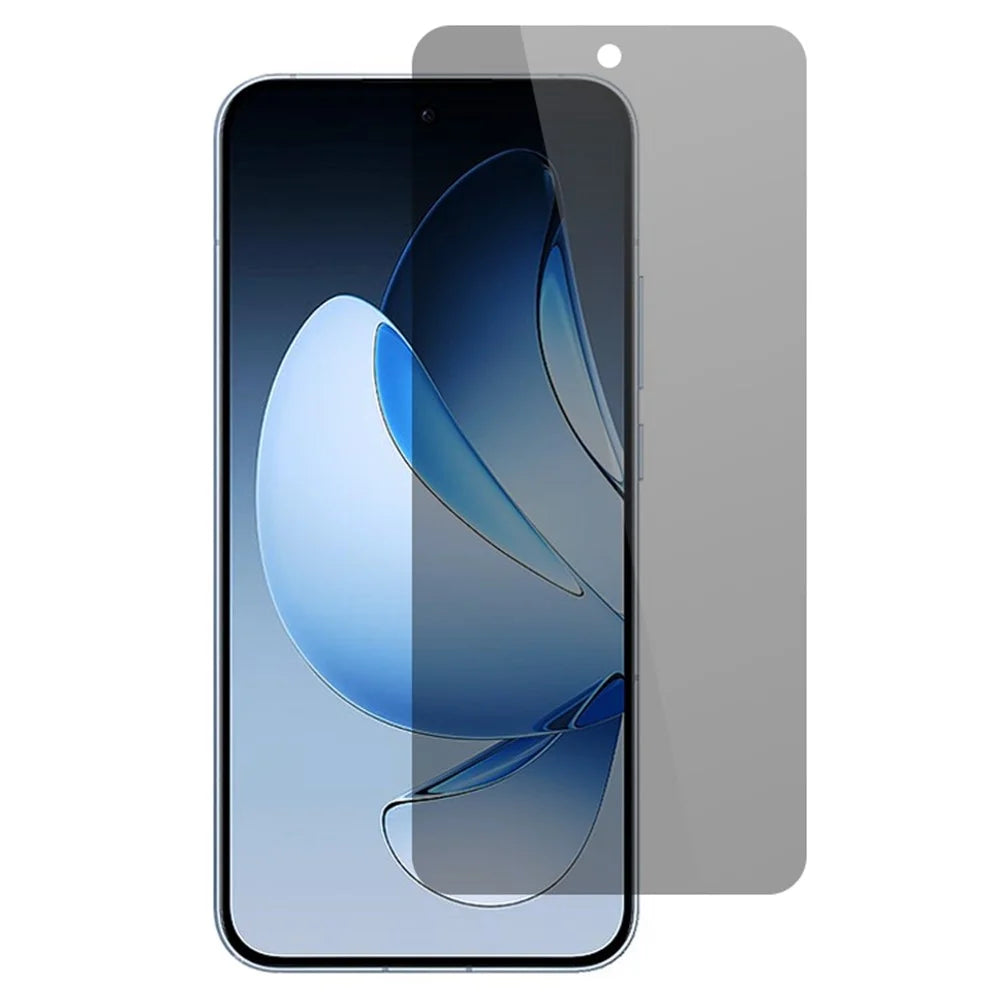 For Oppo Reno13 5G (Global) Privacy Screen Protector 180-Degree Anti-Spy Tempered Glass Full Coverage Film - 1