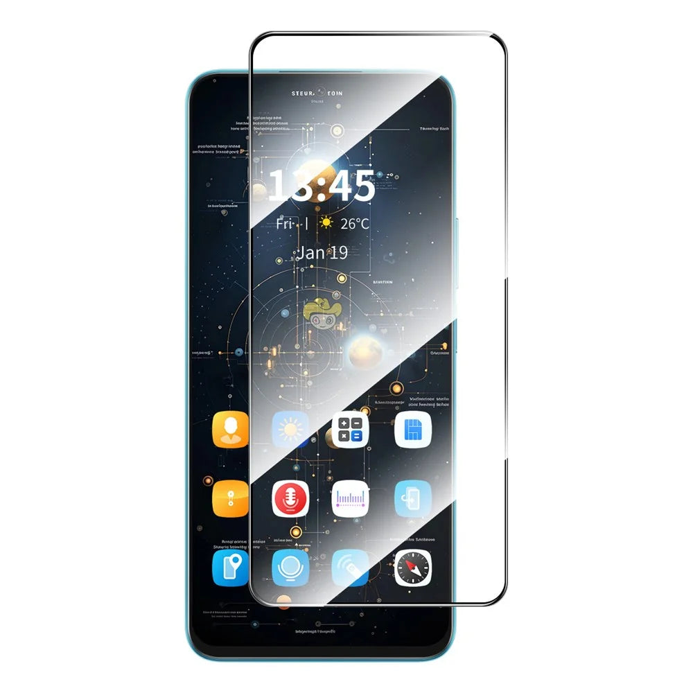 ENKAY HAT PRINCE For Honor 300   Screen Protector Anti-Explosion 9H Silk Printing 0.26mm Screen Film - Transparent - 1