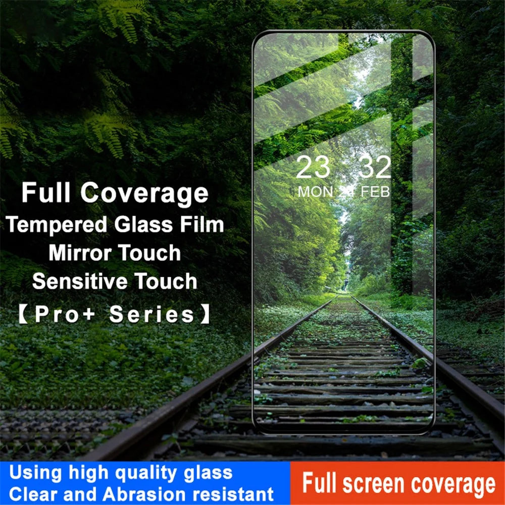 IMAK Pro+ Series For Honor 300 Tempered Glass Full Screen Protector Sensitive Touch Film - 3
