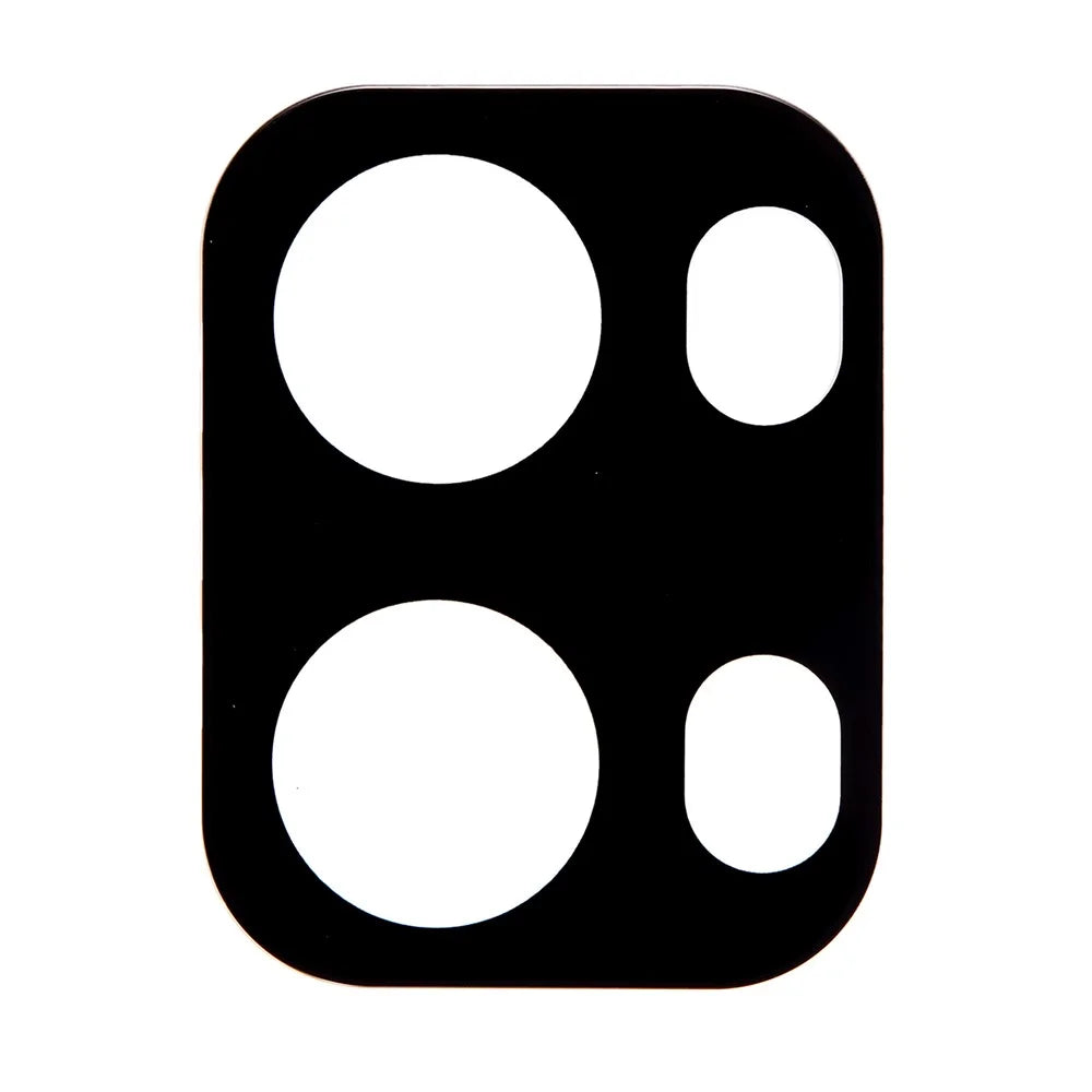 For Oppo Reno13 Pro 5G Tempered Glass Lens Protector Black Silk Printing Camera Lens Film - 2