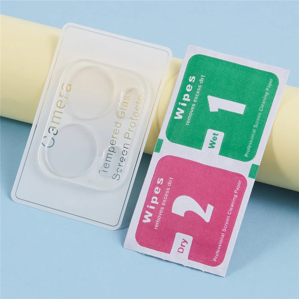 For Oppo Reno13 Pro 5G Tempered Glass Camera Lens Protector Ultra Clear Anti-Scratch Lens Film - 6