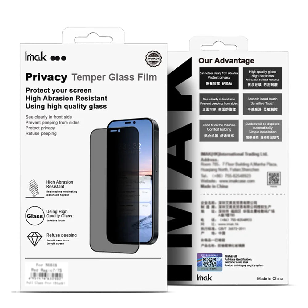IMAK Anti Spy Film for Huawei Mate 70 Pro / Mate 70 Pro+ / Mate 70 RS Ultimate Tempered Glass Screen Protector (No Edge Version) - 7