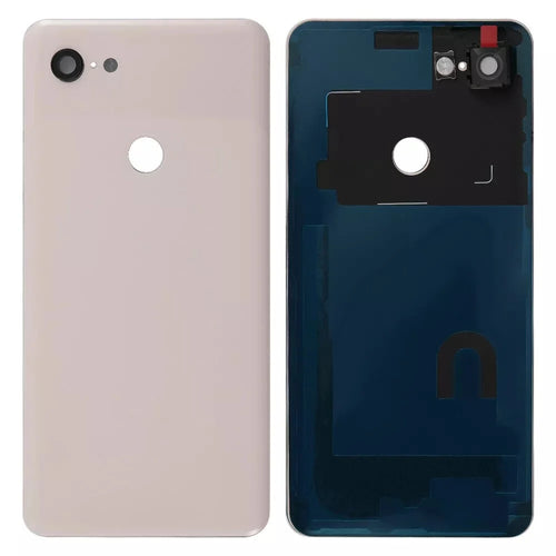 For Google Pixel 3 OEM Battery Housing with Camera Lens Cover Replacement Part - Pink - 1