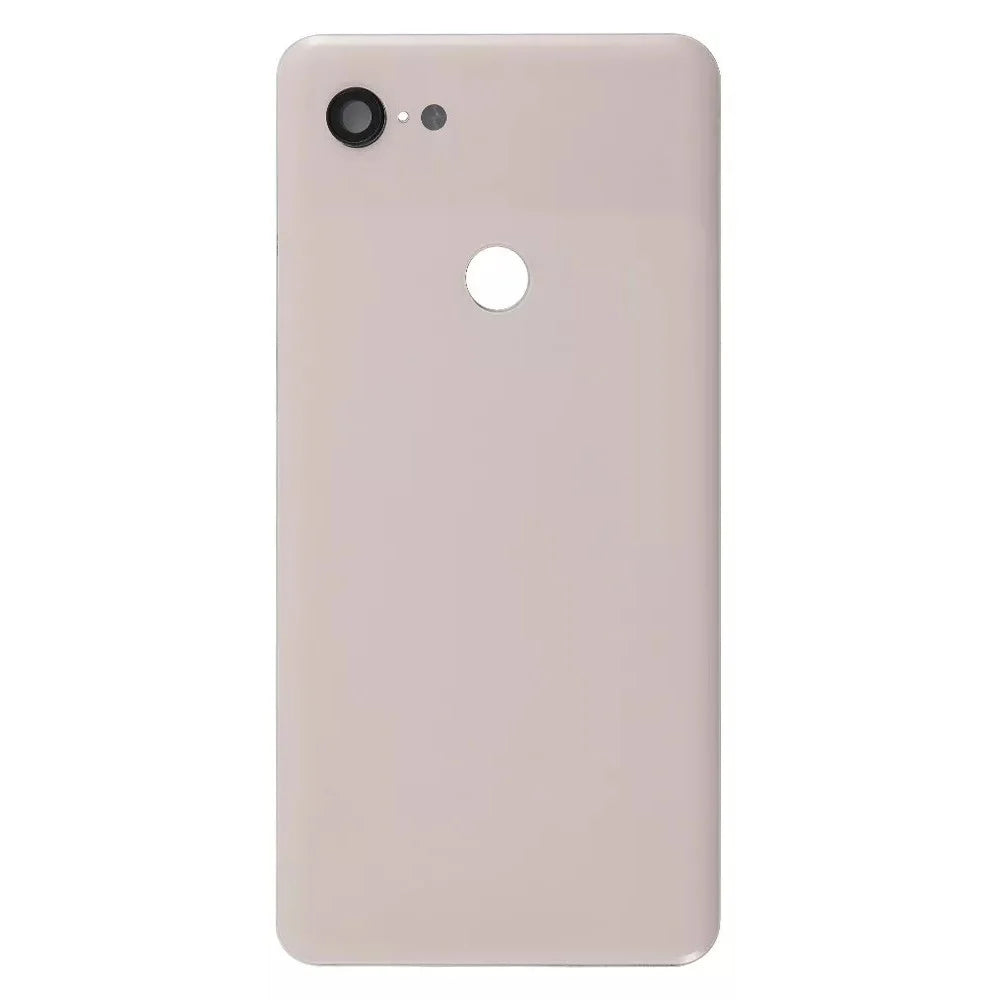 For Google Pixel 3 OEM Battery Housing with Camera Lens Cover Replacement Part - Pink - 2