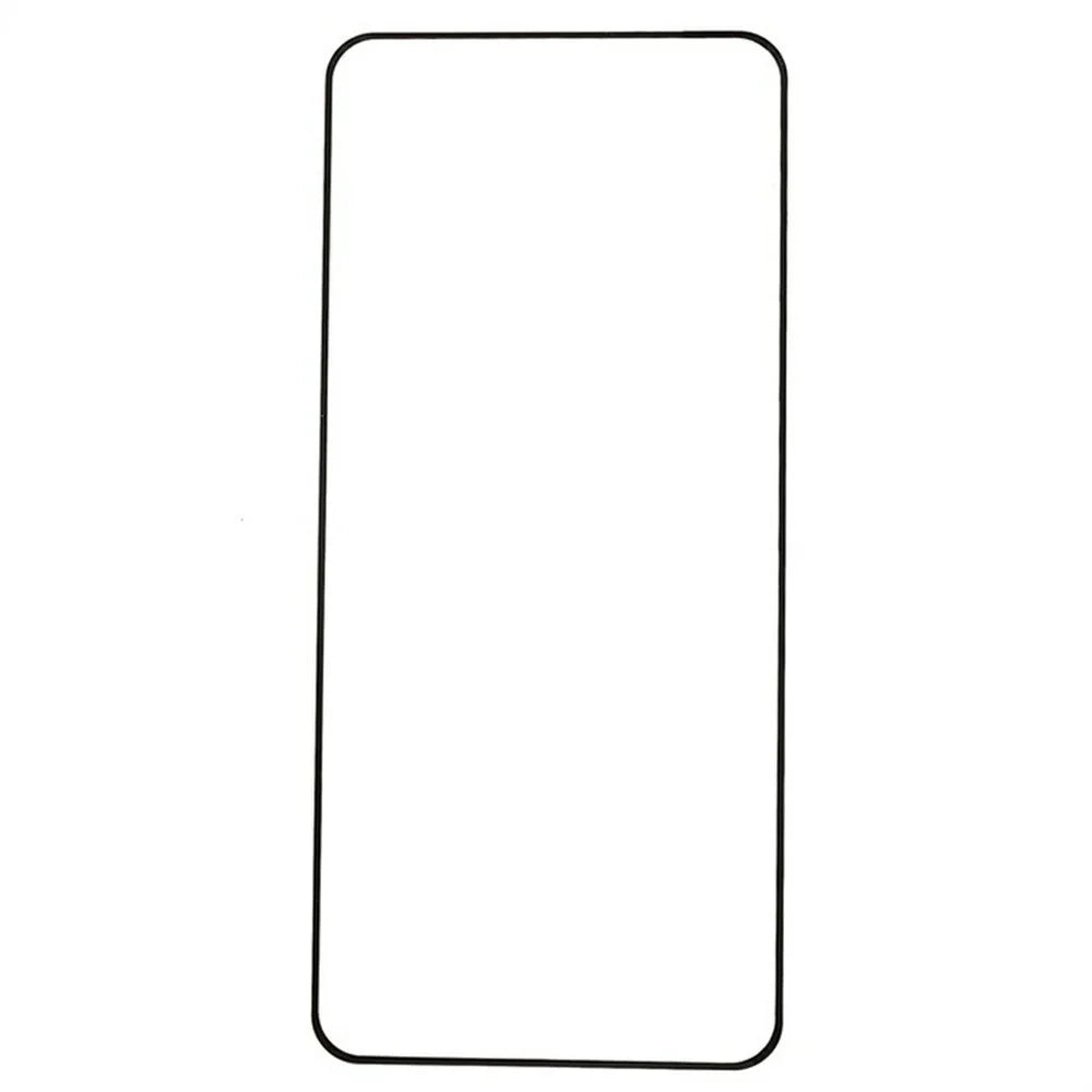 For Oppo Reno13 5G (Global) Tempered Glass Electroplating Anti-Fingerprint Silk Printing Full Glue Screen Protector - 2