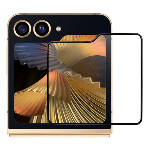 RURIHAI For Samsung Galaxy Z Flip7 FE 5G / Z Flip6 5G Rear Small Screen Protector Full Glue Full Cover 0.26mm 2.5D - 1