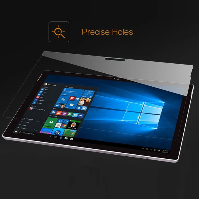 MOCOLO Screen Protector For Microsoft Surface Pro 7 / Pro 6 / Pro 5 / Pro 4 Tempered Glass HD Clear Tablet Screen Film - 3