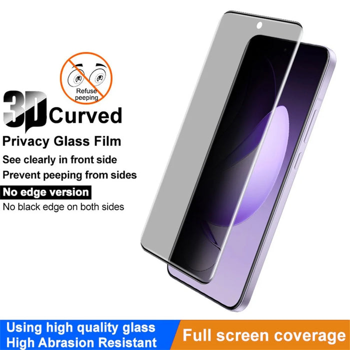 IMAK For Oppo Reno13 Pro 5G Anti Spy Tempered Glass Screen Protector (No Edge Version) - 4