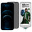 ESHMILY For iPhone 12 Pro Max Screen Protector 2.5D High Aluminium-Silicon Glass Anti Spy Film with Easy Installation Tool - 1