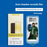 ESHMILY For iPhone 12 Pro Max Screen Protector 2.5D High Aluminium-Silicon Glass Anti Spy Film with Easy Installation Tool - 5
