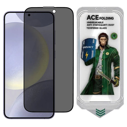 ESHMILY For Samsung Galaxy S25+  /  S24+ Screen Protector 2.5D High Aluminium-Silicon Glass Anti Spy Film with Easy Installation Tool - 1