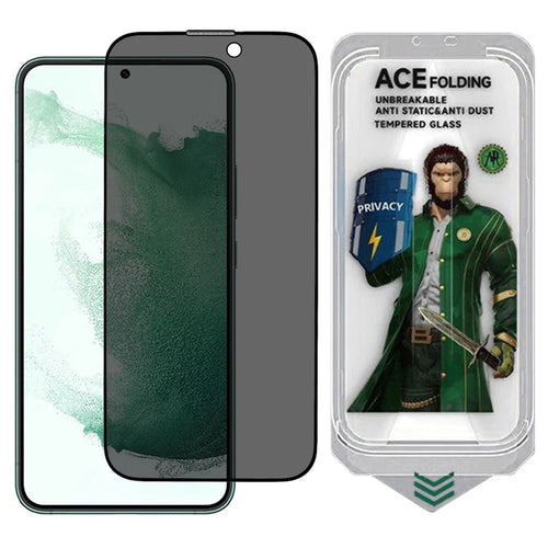 ESHMILY For Samsung Galaxy S23+  /  S22+ 5G Screen Protector 2.5D High Aluminium-Silicon Glass Anti Spy Film with Easy Installation Tool - 1