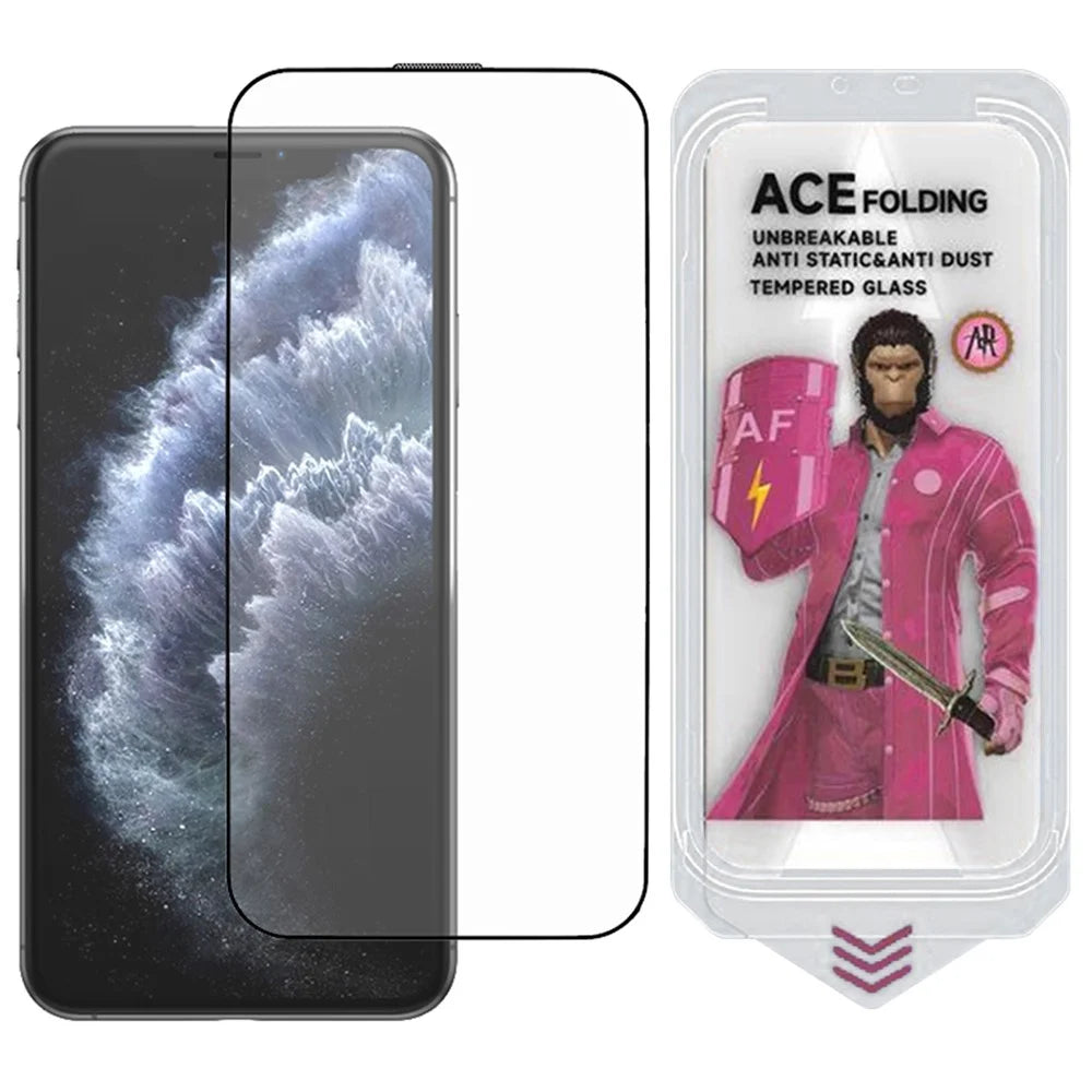 ESHMILY For iPhone 11 Pro Max / XS Max Screen Protector 2.5D Matte High Aluminium-Silicon Glass Film with Easy Installation Tool - 1