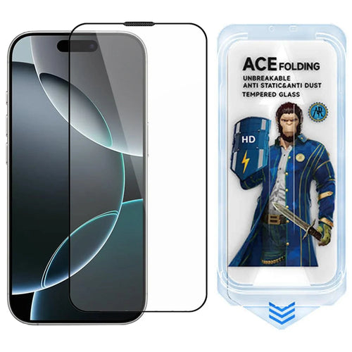 ESHMILY For iPhone 17 / 16 Pro Screen Protector 2.5D High Aluminium-Silicon Glass Clear Film with Easy Installation Tool - 1