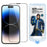 ESHMILY 2.5D Screen Protector for iPhone 16 / 15 / 14 Pro , High Aluminium-Silicon Glass Clear Film with Easy Installation Tool - 1