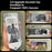 ESHMILY For iPhone 14 Plus / 13 Pro Max Screen Protector 2.5D High Aluminium-Silicon Glass Clear Film with Easy Installation Tool - 6