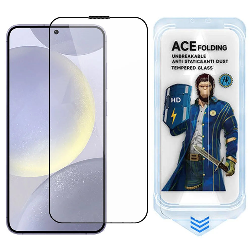 ESHMILY For Samsung Galaxy S25+ / S24+ Screen Protector 2.5D High Aluminium-Silicon Glass Clear Film with Easy Installation Tool - 1