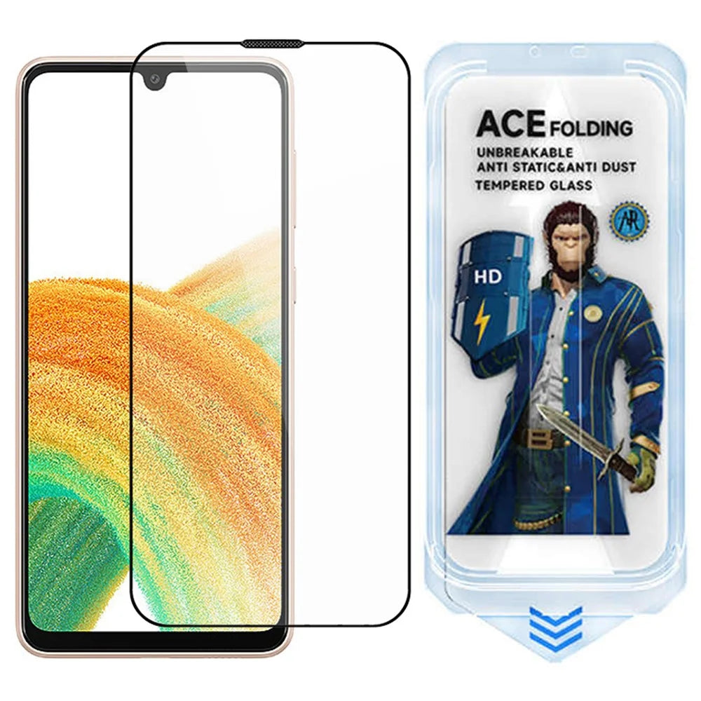 ESHMILY Screen Protector for Samsung Galaxy A33 5G / A32 4G (EU Version) / A31 / A22 4G (EU Version) , High Aluminium-Silicon Glass Clear Film - 1