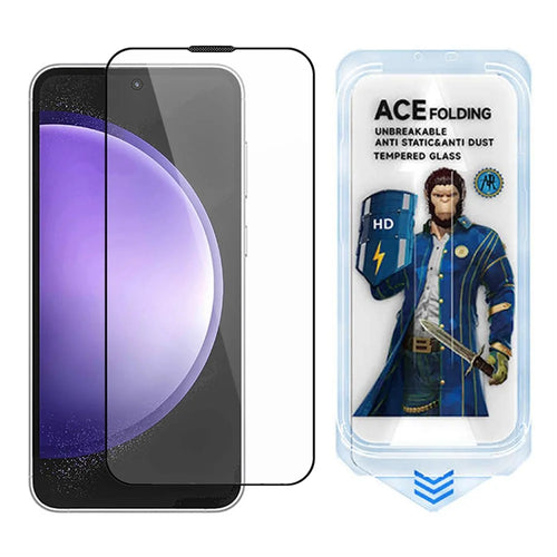 ESHMILY For Samsung Galaxy S23 FE / A54 5G Screen Protector 2.5D High Aluminium-Silicon Glass Clear Film with Easy Installation Tool - 1