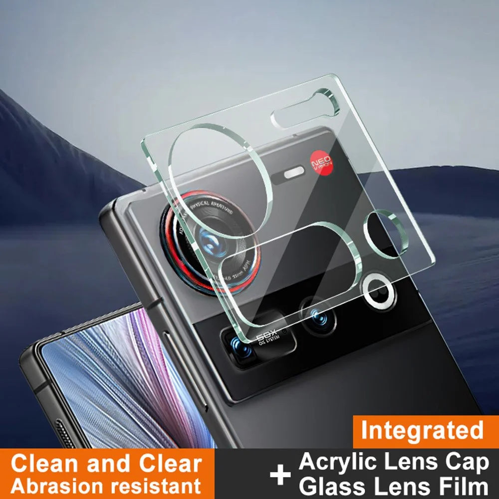 IMAK For ZTE nubia Z70S Ultra 5G / nubia Z70 Ultra 5G Tempered Glass Camera Lens Protector + Acrylic Lens Cap - 2
